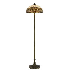 859-805-02 VELANTE Ð¡ÑÐ¸Ð»Ñ Tiffany ÑÐ²ÐµÑÐ¸Ð»ÑÐ½Ð¸Ðº Ð½Ð°Ð¿Ð¾Ð»ÑÐ½ÑÐ¹, E27, 2x60W