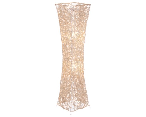 Торшер Velante 580-715-02 натуральный, белый E27 2*40Вт