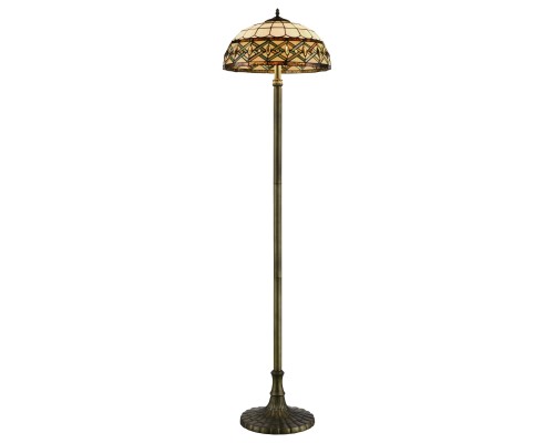 859-805-02 VELANTE Ð¡ÑÐ¸Ð»Ñ Tiffany ÑÐ²ÐµÑÐ¸Ð»ÑÐ½Ð¸Ðº Ð½Ð°Ð¿Ð¾Ð»ÑÐ½ÑÐ¹, E27, 2x60W