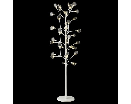 Торшер Wertmark WE241.39.005 Fiorita G4 LED 58 Вт белый, прозрачный