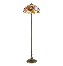 Торшер в стиле Tiffany Velante 816-805-03 бронза E27 3*60Вт