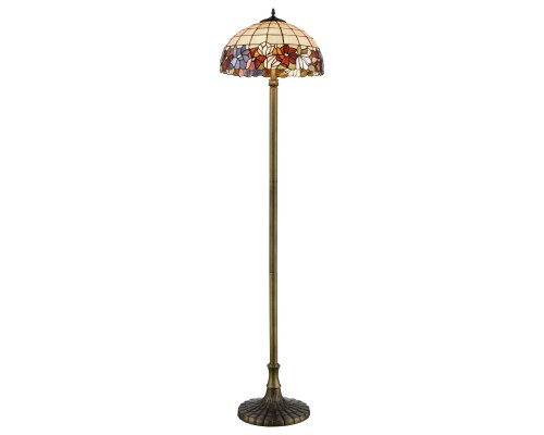 813-805-02 VELANTE Ð¡ÑÐ¸Ð»Ñ Tiffany ÑÐ²ÐµÑÐ¸Ð»ÑÐ½Ð¸Ðº Ð½Ð°Ð¿Ð¾Ð»ÑÐ½ÑÐ¹, E27, 2x60W