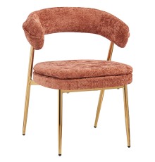 Стул обеденный Noro HC10039-1 Оуэн коралловый, Стандарт