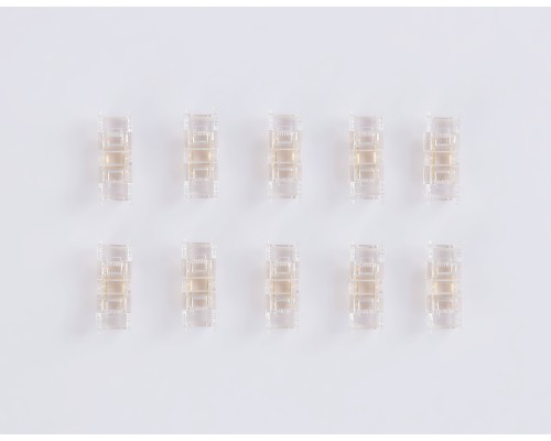 Соединитель прямой COB 12-24В для лент 5 мм (2 конт.) 10 шт GS6341 AMBRELLA LIGHT AMBRELLA LIGHT