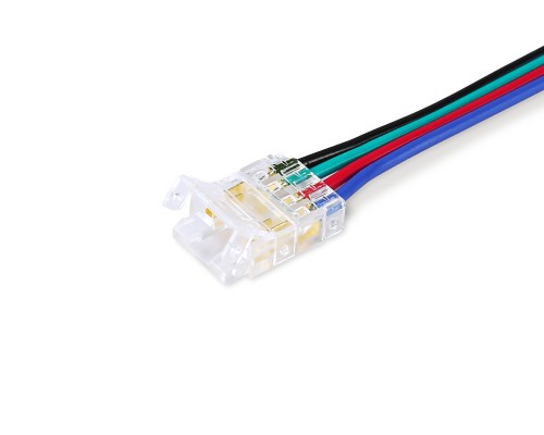 Соединитель гибкий двухсторонний COB RGB 10 мм 12-24В (4 конт.) 5 шт GS7921 AMBRELLA LIGHT AMBRELLA LIGHT