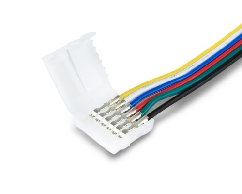 Соединитель гибкий двухсторонний для светодиодной ленты 5050 12-24V (6 конт.) 150 мм 5 шт 150 GS7851 AMBRELLA LIGHT AMBRELLA LIGHT