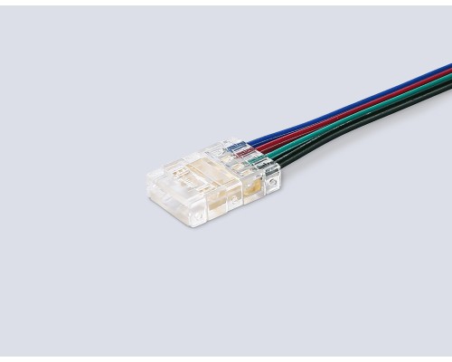Соединитель гибкий односторонний для светодиодной ленты COB RGB 10 мм 12-24В (4 конт.) 5шт GS7411 AMBRELLA LIGHT AMBRELLA LIGHT