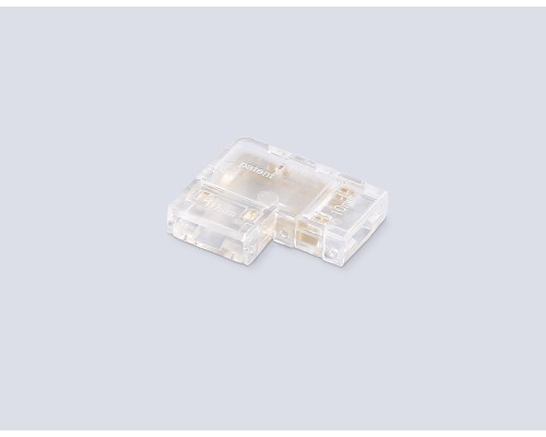 Соединитель угловой L для светодиодной ленты COB RGB 10 мм 12-24В (4 конт.) 10шт GS6891 AMBRELLA LIGHT AMBRELLA LIGHT
