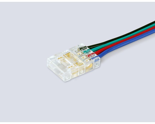 Соединитель гибкий двухсторонний COB RGB 10 мм 12-24В (4 конт.) 5 шт GS7921 AMBRELLA LIGHT AMBRELLA LIGHT