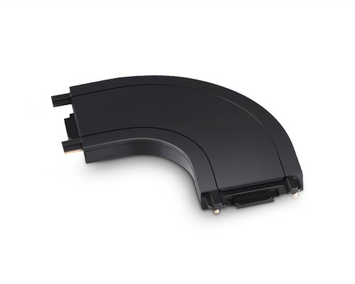 Коннектор угловой токопроводящий Magnetic Ultra slim 26 48В черный 36*36*6 GV1111 AMBRELLA LIGHT AMBRELLA LIGHT