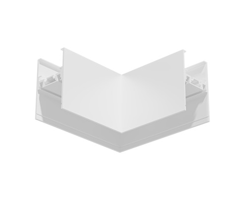 Коннектор угловой 90° для накладного шинопровода Magnetic Ultra slim 26 48В белый 80*80*35 GV1121 AMBRELLA LIGHT AMBRELLA LIGHT