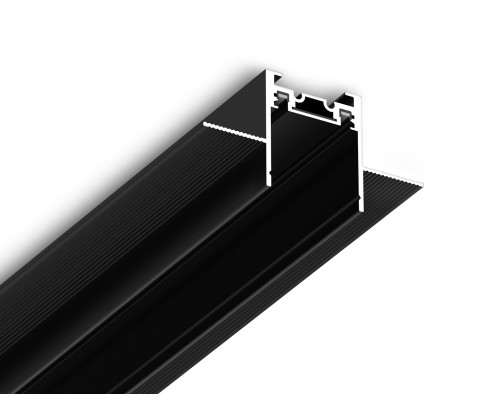 Шинопровод встраиваемый под ГКЛ 12.5мм Magnetic Ultra slim 26 48В черный 2000*67*35 GV1061 AMBRELLA LIGHT AMBRELLA LIGHT