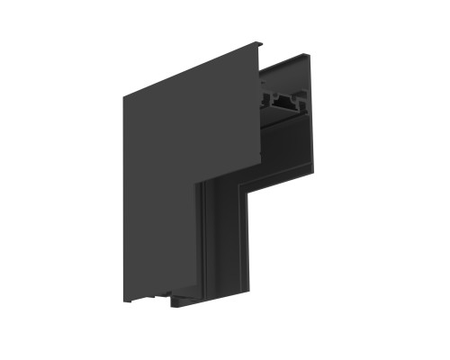 Коннектор угловой 90° внутренний для накладного шинопровода Magnetic Ultra slim 26 48В черный 100*100*35 GV1128 AMBRELLA LIGHT AMBRELLA LIGHT