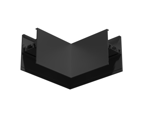 Коннектор угловой 90° для накладного шинопровода Magnetic Ultra slim 26 48В черный 80*80*35 GV1132 AMBRELLA LIGHT AMBRELLA LIGHT