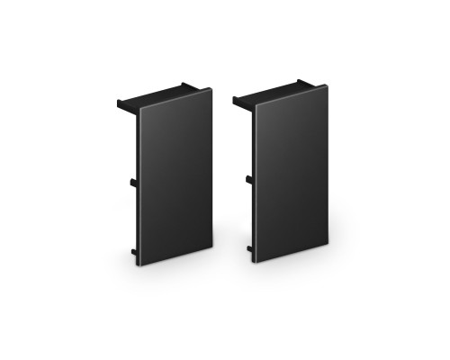 Комплект заглушек для накладного шинопровода Magnetic Ultra slim 26 48В черный 2шт GV1172 AMBRELLA LIGHT AMBRELLA LIGHT