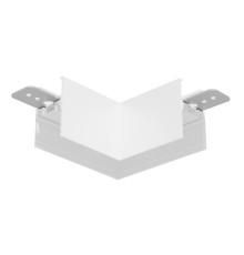 Коннектор угловой 90° для накладного шинопровода Magnetic Ultra slim 26 48В белый 80*80*35 GV1121 AMBRELLA LIGHT