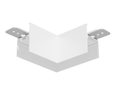 Коннектор угловой 90° для накладного шинопровода Magnetic Ultra slim 26 48В белый 80*80*35 GV1121 AMBRELLA LIGHT AMBRELLA LIGHT