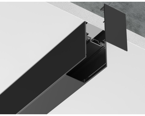 Шинопровод накладной-подвесной Magnetic Ultra slim 26 48В черный 3000*30*35 GV1057 AMBRELLA LIGHT AMBRELLA LIGHT