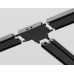 Коннектор Т-образный токопроводящий Magnetic Ultra slim 26 48В черный 46*36*6 GV1122 AMBRELLA LIGHT AMBRELLA LIGHT