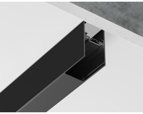 Шинопровод накладной-подвесной Magnetic Ultra slim 26 48В черный 2000*30*35 GV1053 AMBRELLA LIGHT AMBRELLA LIGHT