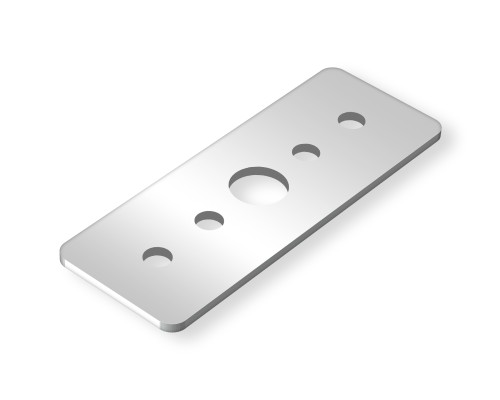 Соединитель прямой для шинопровода Magnetic Ultra slim 26 48В 1шт 50*22 GV1181 AMBRELLA LIGHT AMBRELLA LIGHT