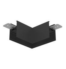 Коннектор угловой 90° для накладного шинопровода Magnetic Ultra slim 26 48В черный 80*80*35 GV1132 AMBRELLA LIGHT