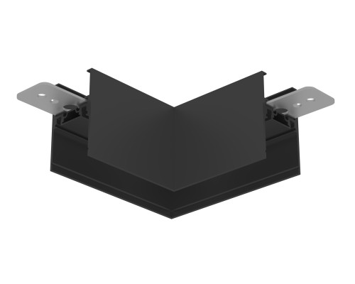 Коннектор угловой 90° для накладного шинопровода Magnetic Ultra slim 26 48В черный 80*80*35 GV1132 AMBRELLA LIGHT AMBRELLA LIGHT