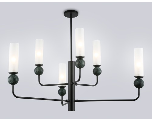Потолочный светильник с мрамором E14*6 D1050*550 LH53274 AMBRELLA LIGHT AMBRELLA LIGHT