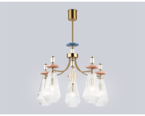 Потолочный светильник с керамикой E14*5 D650*360 LH53183 AMBRELLA LIGHT AMBRELLA LIGHT