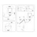 Настенный светильник с керамикой E14*1 240*150*240 LH75027 AMBRELLA LIGHT AMBRELLA LIGHT