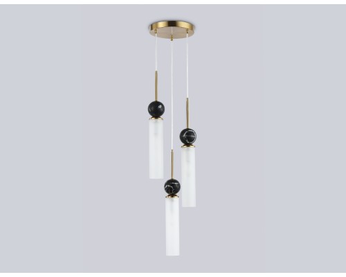 Подвесной светильник с мрамором E14*3 D230*1000 LH53262 AMBRELLA LIGHT AMBRELLA LIGHT
