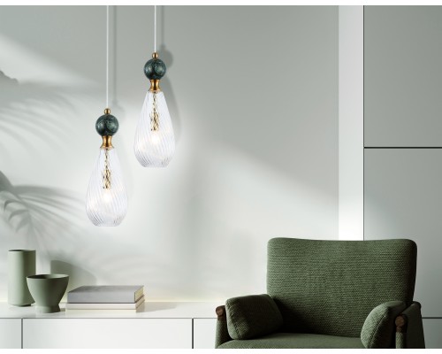 Подвесной светильник с мрамором E14*1 D125*350 LH53289 AMBRELLA LIGHT AMBRELLA LIGHT