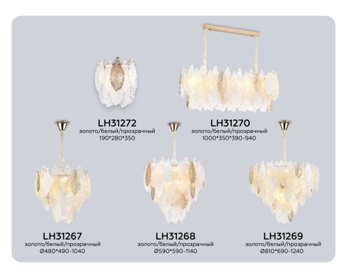 Подвесной светильник E14*12 AMBRELLA LIGHT