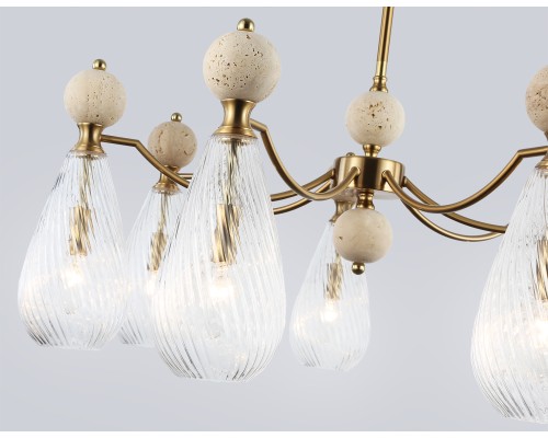 Потолочный светильник с травертином E14*7 D815*345 LH53287 AMBRELLA LIGHT AMBRELLA LIGHT