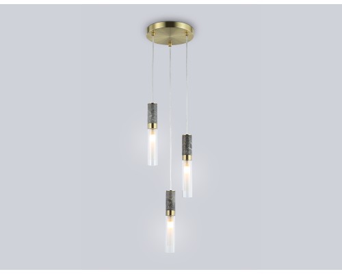 Подвесной светильник с мрамором G9*3 D200*550 LH53351 AMBRELLA LIGHT AMBRELLA LIGHT