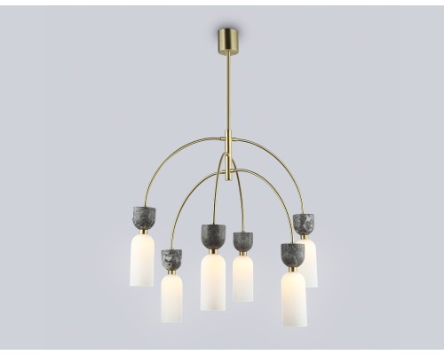 Потолочный светильник с мрамором G9*6 D680*710 LH53333 AMBRELLA LIGHT AMBRELLA LIGHT