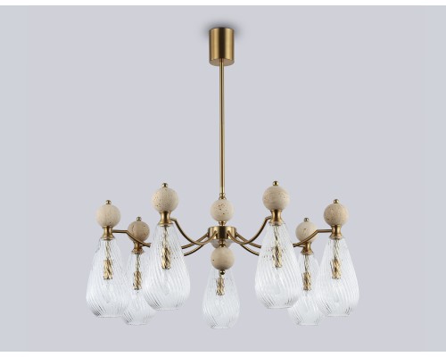 Потолочный светильник с травертином E14*7 D815*345 LH53287 AMBRELLA LIGHT AMBRELLA LIGHT