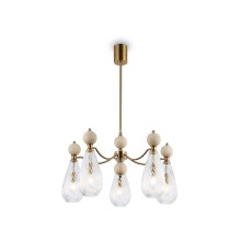 Потолочный светильник с травертином E14*5 D675*345 LH53286 AMBRELLA LIGHT