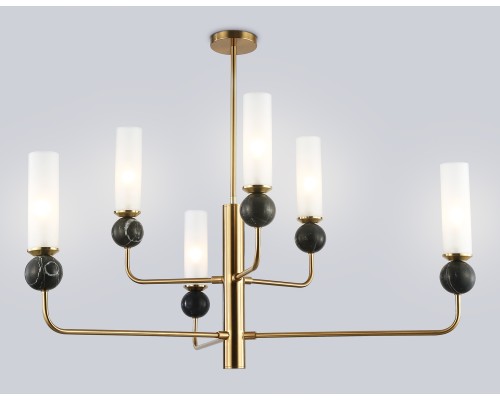 Потолочный светильник с мрамором E14*6 D1050*550 LH53263 AMBRELLA LIGHT AMBRELLA LIGHT