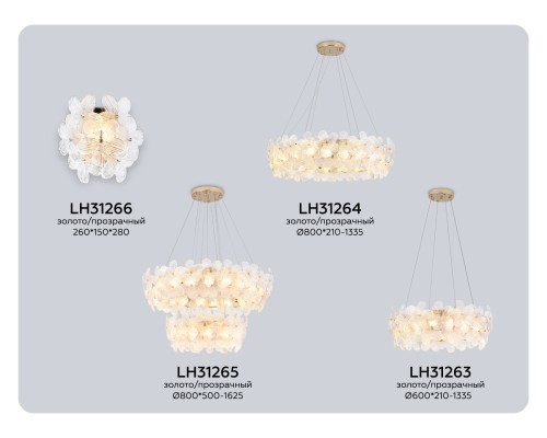 Настенный светильник G9*3 AMBRELLA LIGHT