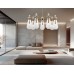 Потолочный светильник с травертином E14*7 D770*350 LH53306 AMBRELLA LIGHT AMBRELLA LIGHT