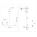 Потолочный светильник E27*7 D700*305 LH56064 AMBRELLA LIGHT AMBRELLA LIGHT