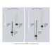 Настенный светодиодный светильник 2700K 8Вт 600*40*90 FL75811 AMBRELLA LIGHT AMBRELLA LIGHT