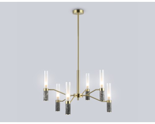 Потолочный светильник с мрамором G9*6 D600*350 LH53353 AMBRELLA LIGHT AMBRELLA LIGHT