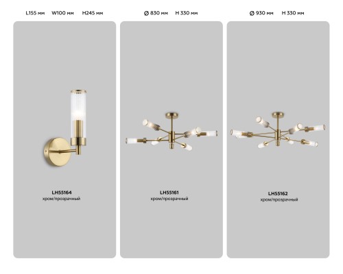Настенный светильник E14*1 155*100*245 LH55164 AMBRELLA LIGHT AMBRELLA LIGHT