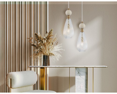 Подвесной светильник с травертином E14*1 D125*350 LH53283 AMBRELLA LIGHT AMBRELLA LIGHT