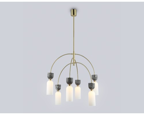 Потолочный светильник с мрамором G9*6 D680*710 LH53333 AMBRELLA LIGHT AMBRELLA LIGHT
