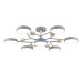 Потолочный светодиодный светильник 3000K-6000K 126Вт D830*190 FL4865 AMBRELLA LIGHT AMBRELLA LIGHT