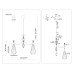 Потолочный светильник с керамикой E14*5 D650*360 LH53183 AMBRELLA LIGHT AMBRELLA LIGHT