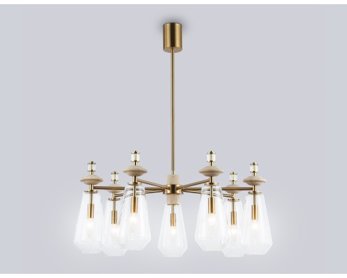 Потолочный светильник с травертином E14*7 D770*350 LH53306 AMBRELLA LIGHT AMBRELLA LIGHT
